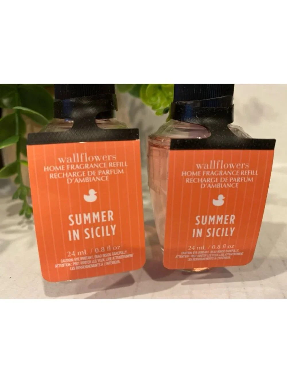 “Summer In Sicily” Bath & Body Works 2 New Wallflower Refills